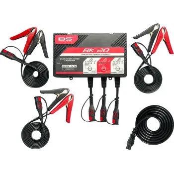 Bs Battery 3 Bank Charger / Tender 3 Amp - Bk 20 1