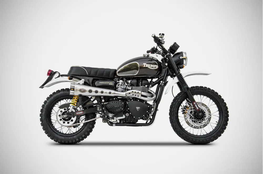 Zard Special High Exhaust - 2006-2016 Triumph Scrambler 1