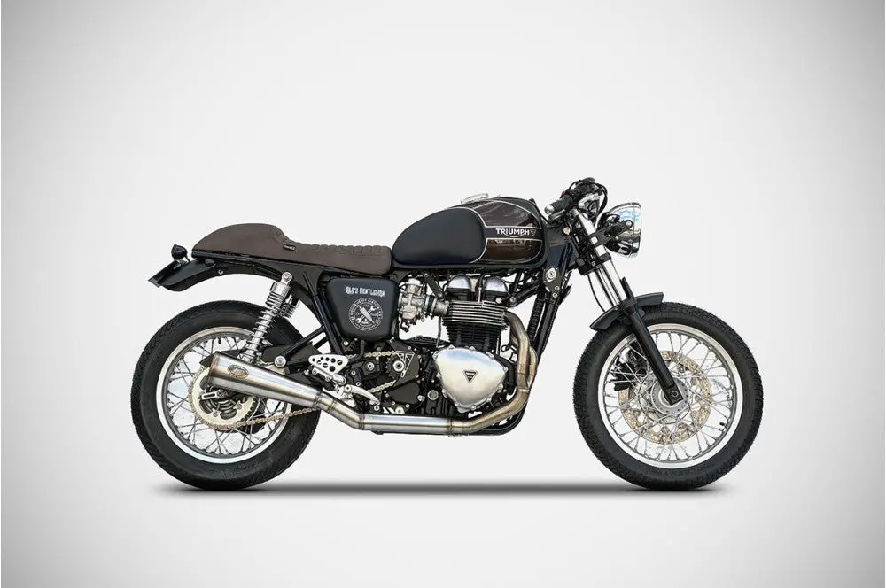 Zard 2:1 Bad Child Exhaust - 2001-2015 Triumph Thruxton / Bonneville 1