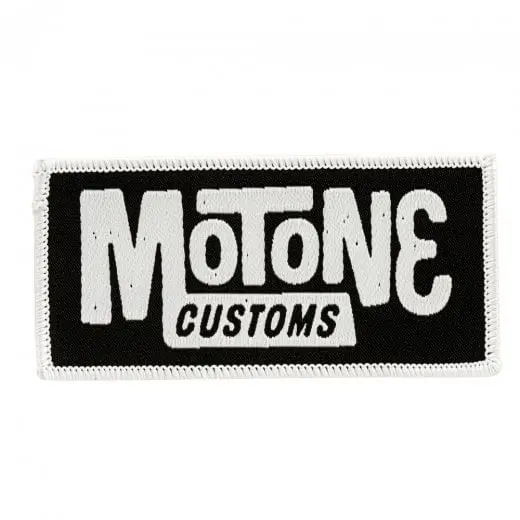 Motone Block Logo Woven Patch 1