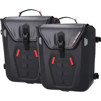 Sw-Motech Sysbag Wp M 34L Saddlebag Setup With Quick Disconnect Slc Brackets - Triumph Speed Twin 1200 1