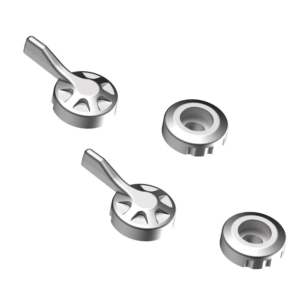 Evotech Performance Brake And Clutch Lever Adjusters Only - Silver 1