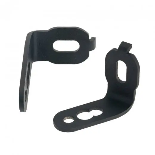 Motone License Plate Turn Signal Brackets L-Clamps 1