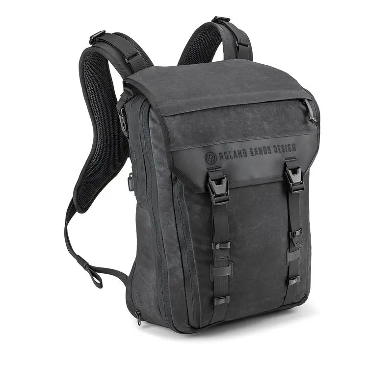 Roland Sands Design X Kriega Roam 34 Backpack - Black 1