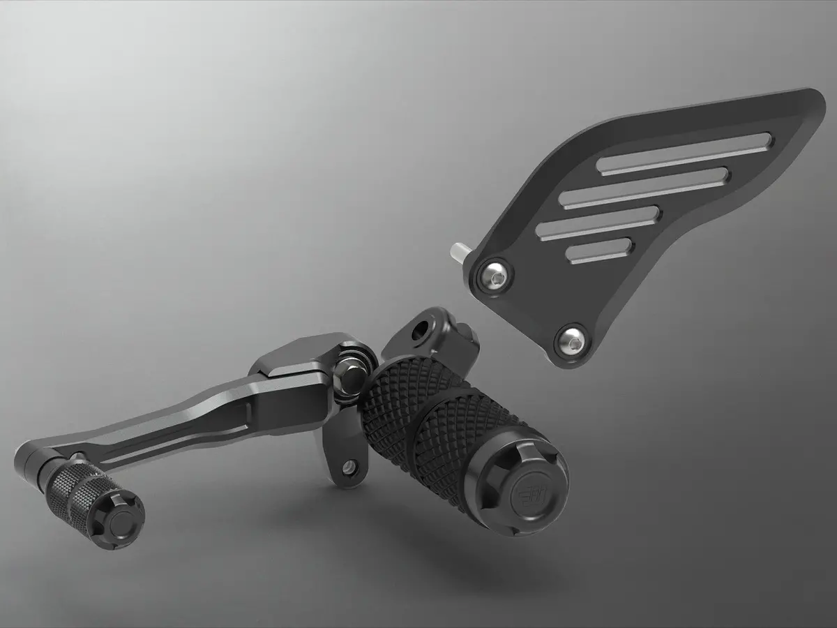 Wunderkind Custom Adjustable Foot Controls - Triumph Rocket 3 R 1