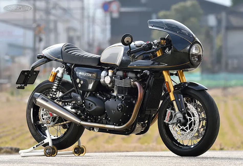 Sato Racing Frame Sliders - Triumph Thruxton Tfc And 2019-2020 Speed Twin 1200 2