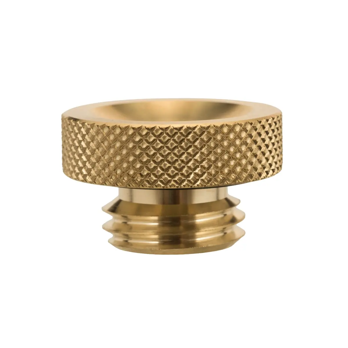 Motone Parabola Dished Oil Fill Cap - Brass 1
