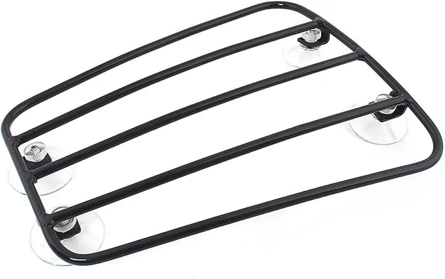 Motone Classic Aero Style Tank Rack - Black 1