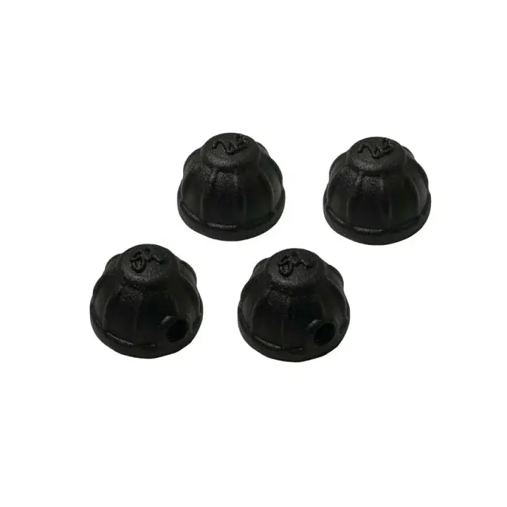 Motone Head Bolt Covers / Stud Knuckles  - Black 1