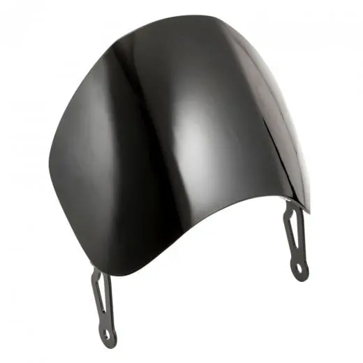 Motone Microblade Aluminum Flyscreen - Gloss Black 1