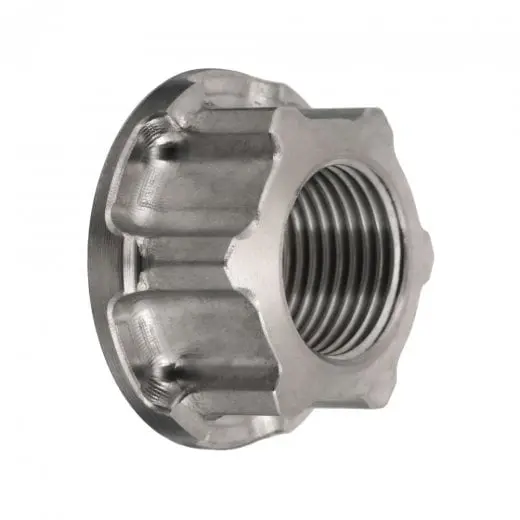 Motone Gaffer Rear Axle Nut - Titanium 1