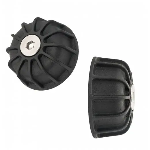 Motone Gemini Bar Ends - Black 1