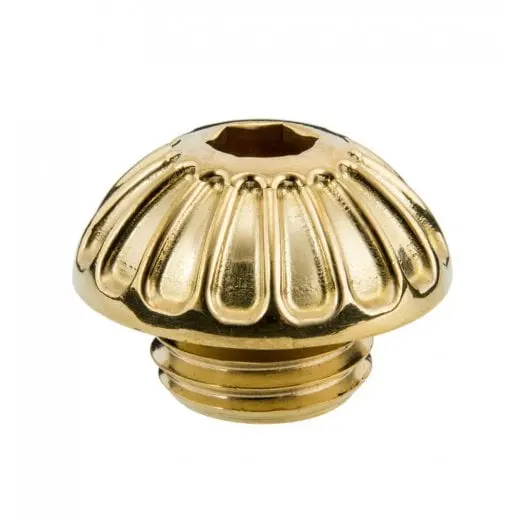 Motone Roswell Oil Fill Cap - Brass 1