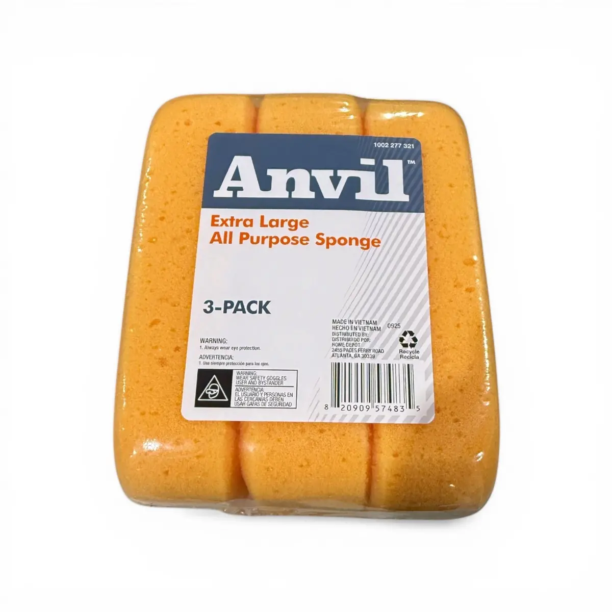 3 Pack All Purpose Sponge 1