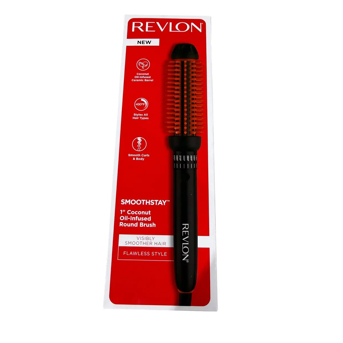 Revlon Smoothstay 1In Oil Infused Round Brush 1