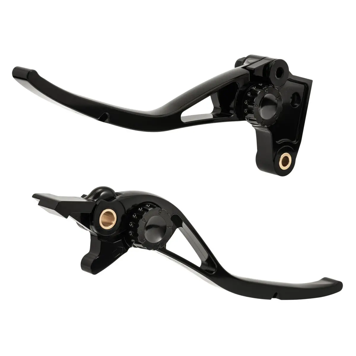 Motone Pike Brake And Clutch Lever Set - Brembo Version - Black 1
