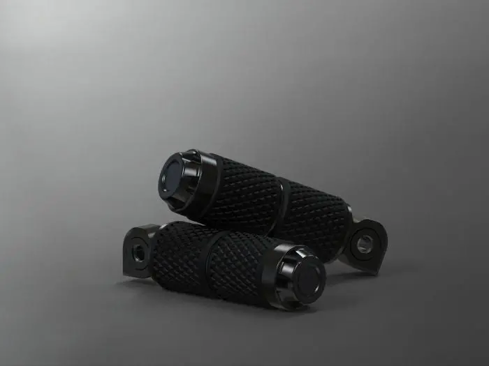 Wunderkind Billet Passenger Foot Pegs - Indian Scout Bobber 1