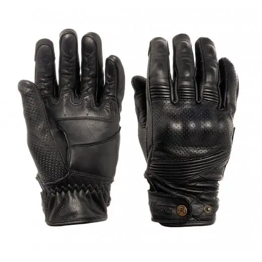 Motone Spectre - Motorcycle Riding Gloves - Analine Leather - Black 1