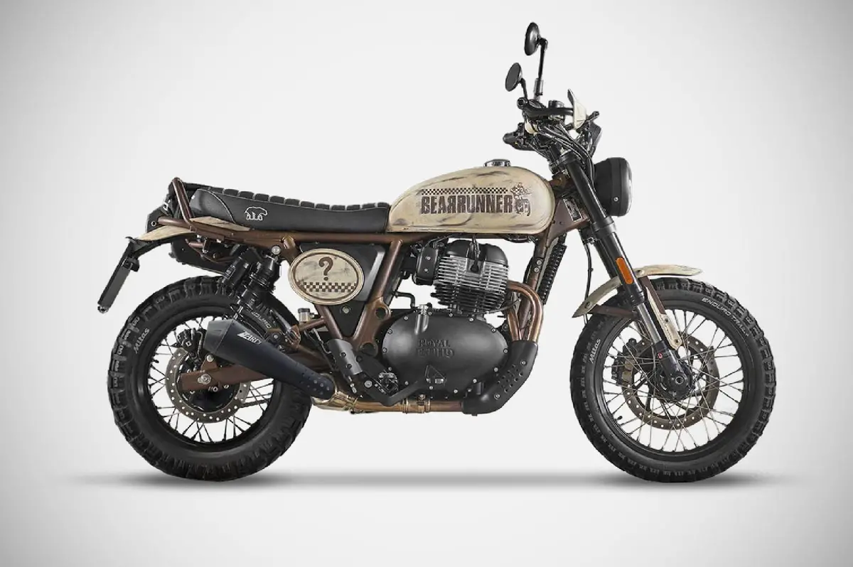 Zard Slip On - Royal Enfield Bear 650 1
