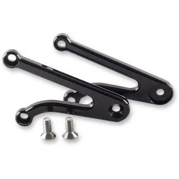 British Customs Billet Headlight Brackets - Triumph Thruxton R / Rs, 19-20 Speed Twin 1200 1