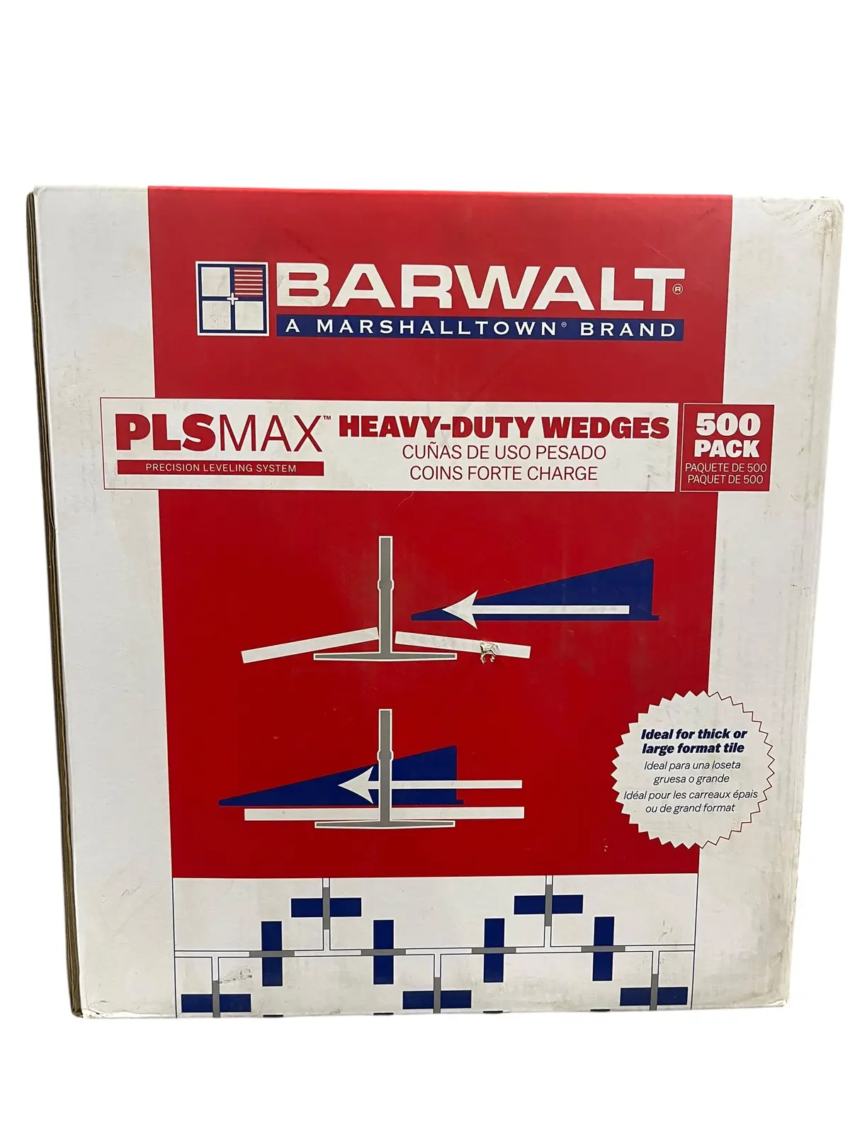 Barwalt, Heavy Duty Wedges, 500Pk 1