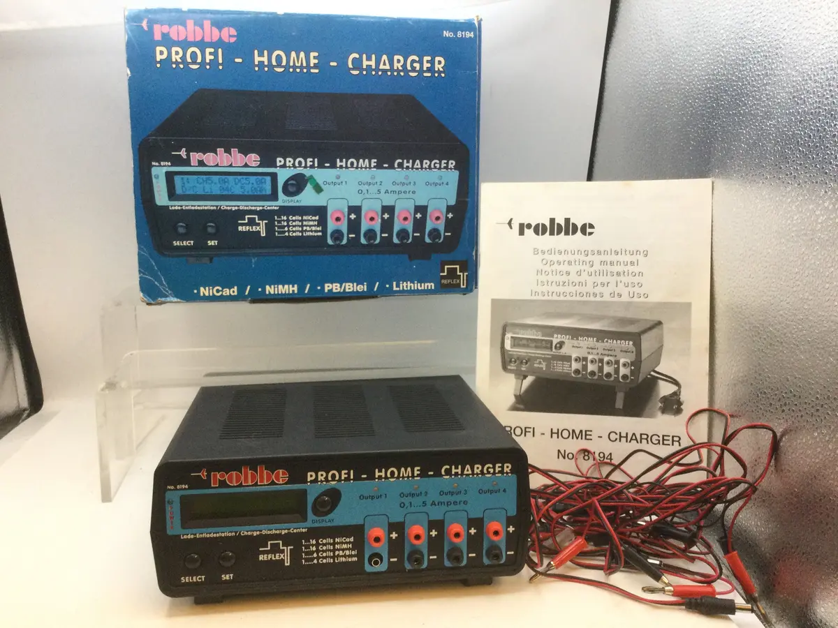 Robbe Modellsport 8194 Profi Home Charger (No Power Lead) 1