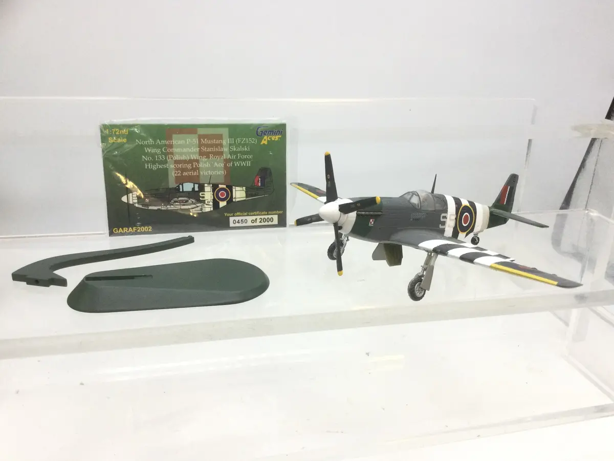 Gemini Aces Garaf2002 1:72 Scale P-51 Mustang Raf 133 Polish Wing 1
