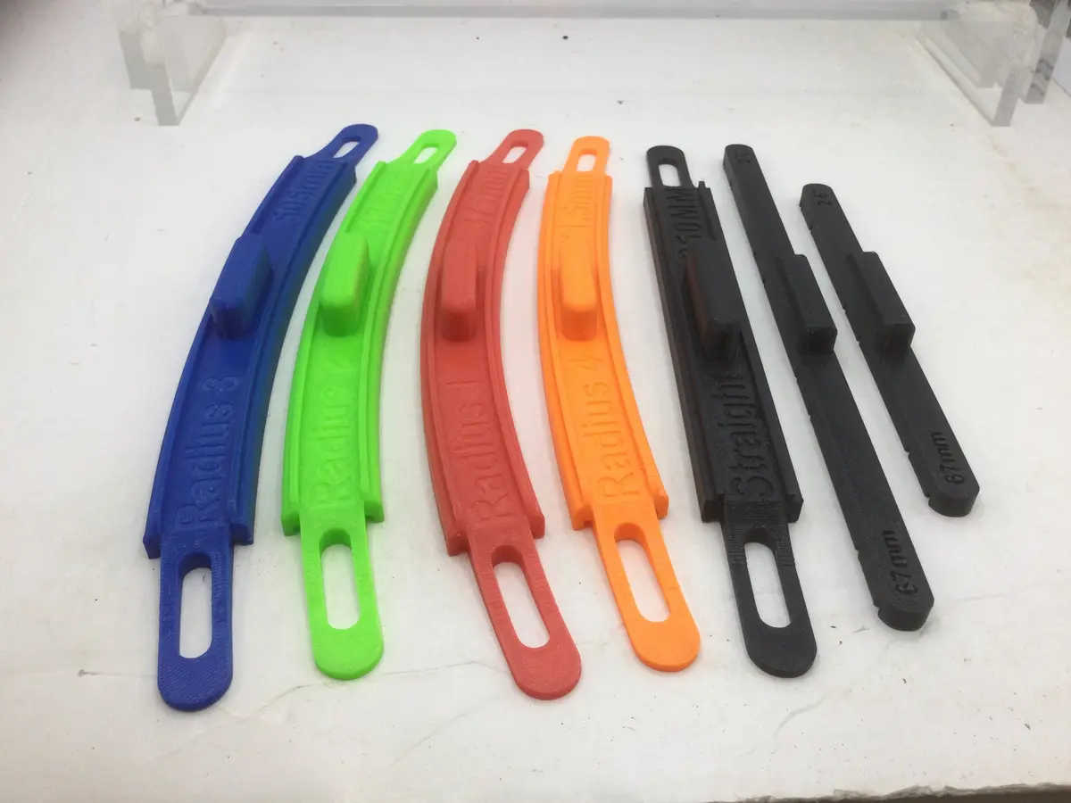 Printins Direct Oo/Ho Gauge Track And Spacing Template Set (Incomplete) 1