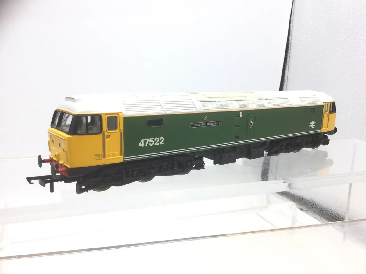 Hornby R30382 Oo Gauge Railroad Plus Br Class 47522 Doncaster Enterprise 1