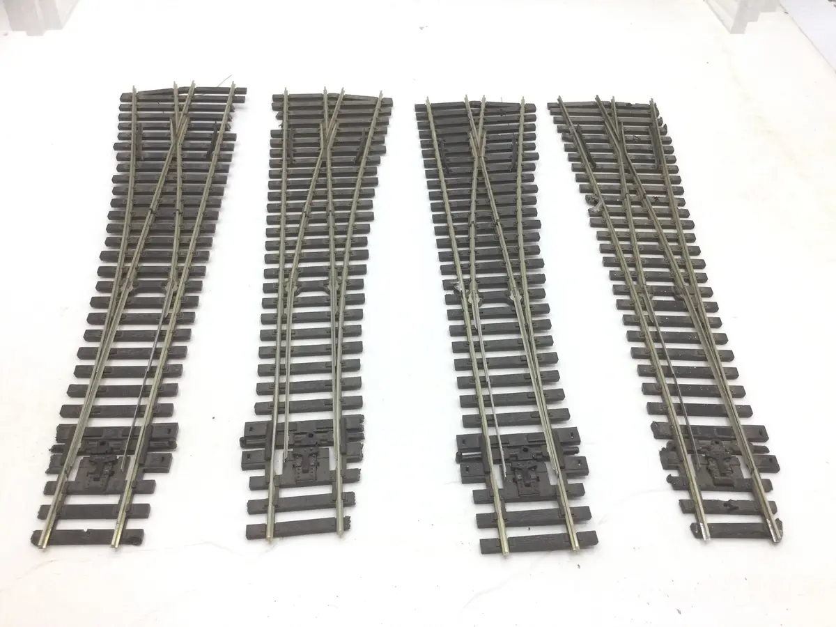 Peco Sle195/Sle196 Oo Gauge Finescale Code 75 Electrofrog Medium Radius Point X4 1