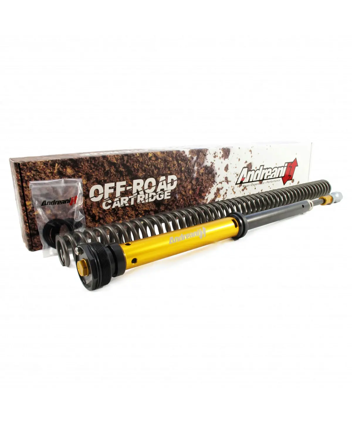Andreani Misano Rally Race Front Fork Cartridge Kit - Triumph Scrambler 400 X - Stock Length 2
