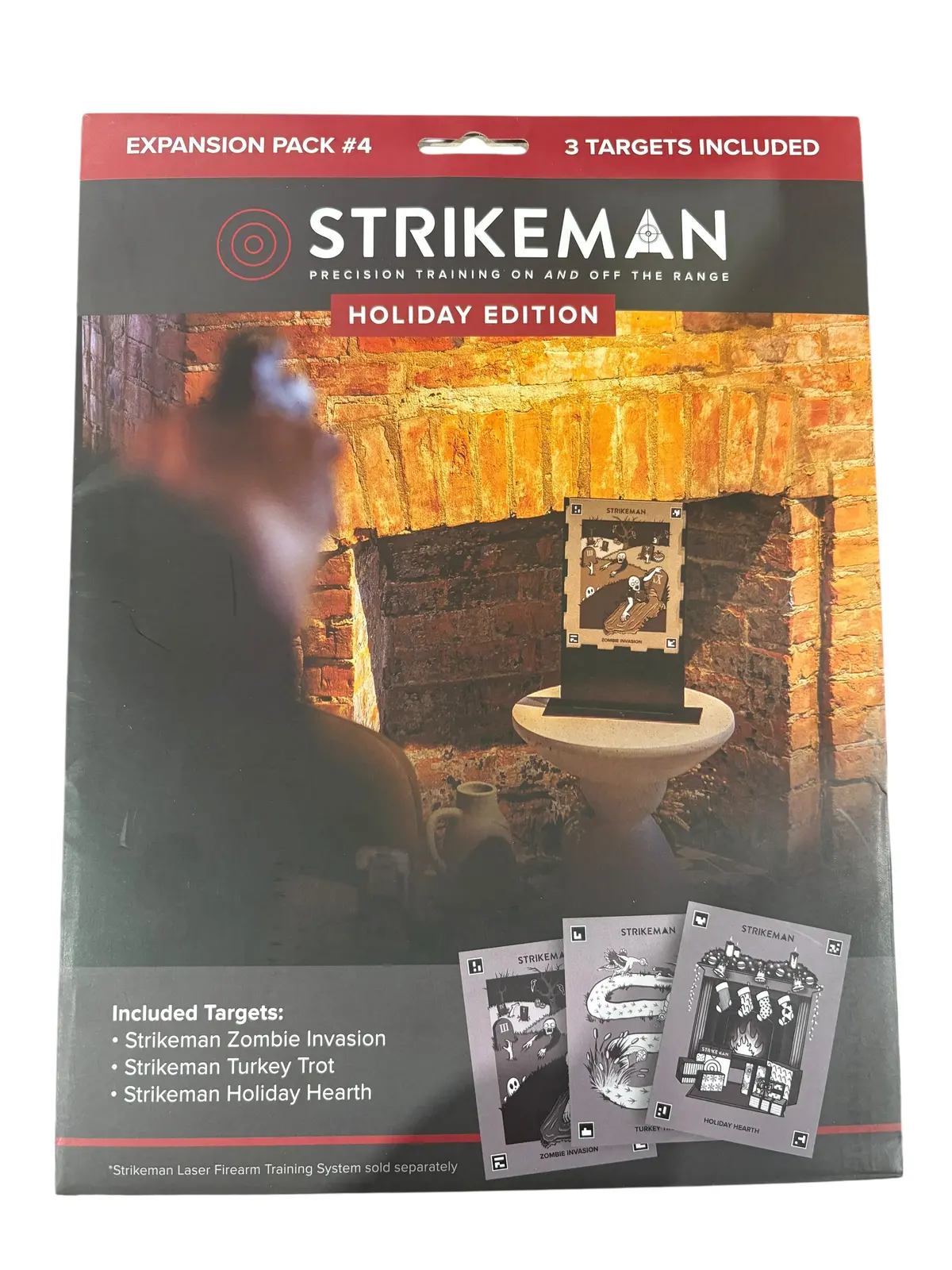 Strikeman, Precision Range, Indoor, Target Sheets, Holiday Edition, 3Pk 1