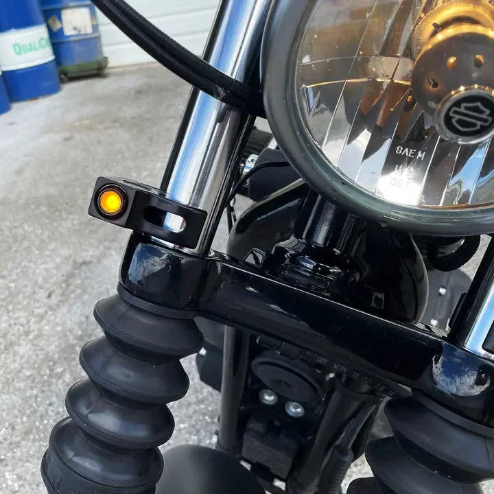 Joker Machine Rat Eye Fork Mount Led Turn Signals - 41Mm 2