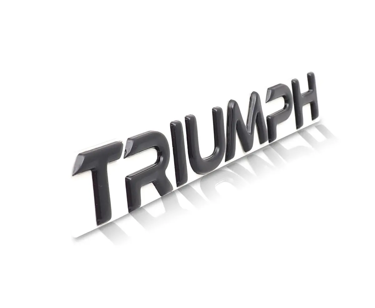 Classicbike Raisch Triumph Tank Emblem - Black 2