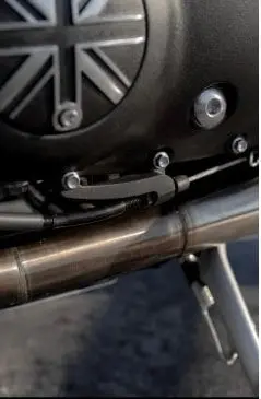 Motone Stilo Clutch Guide - Black - 2016+ Triumph Classics 2