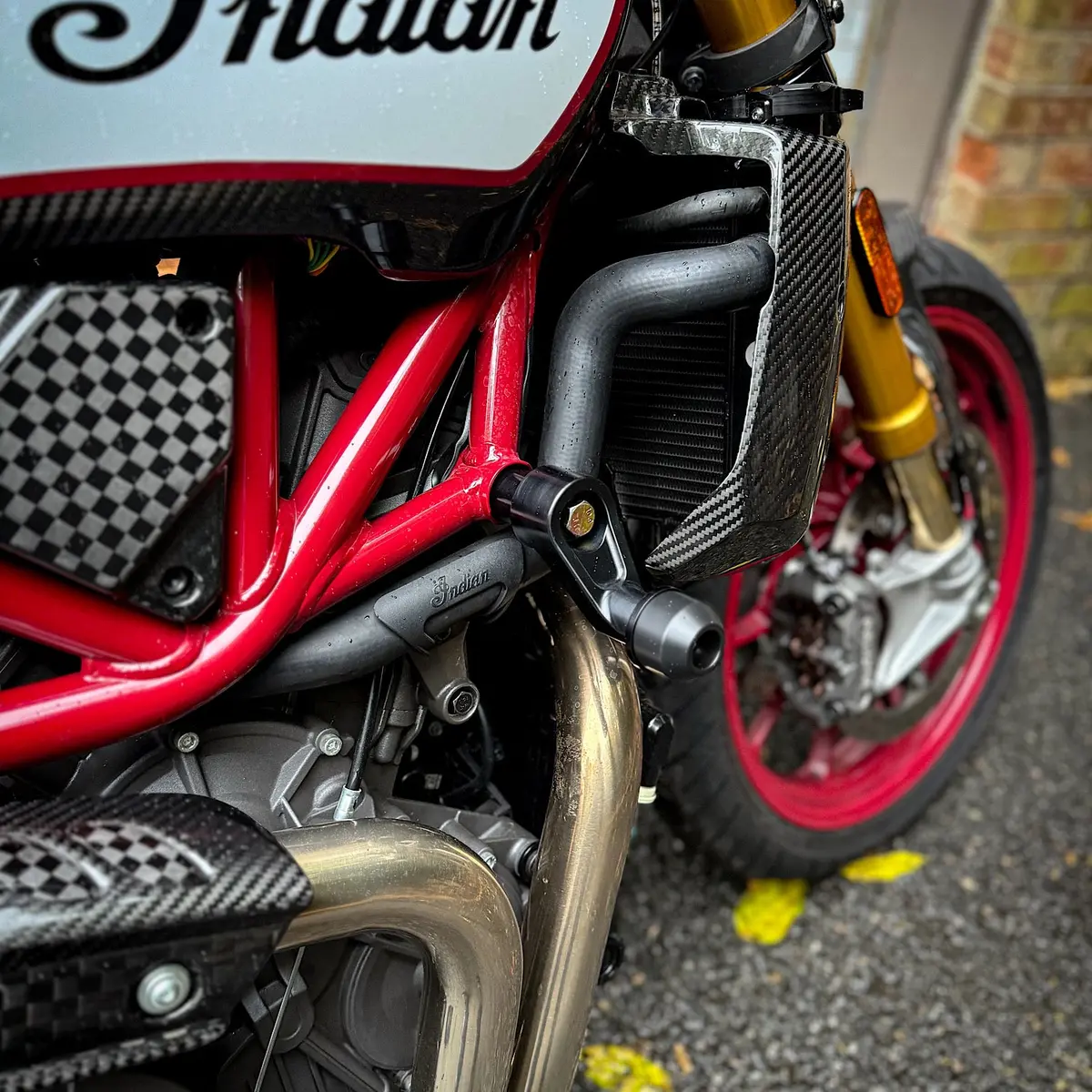 Muran Motor Co Frame / Crash Protectors - Indian Ftr1200 2
