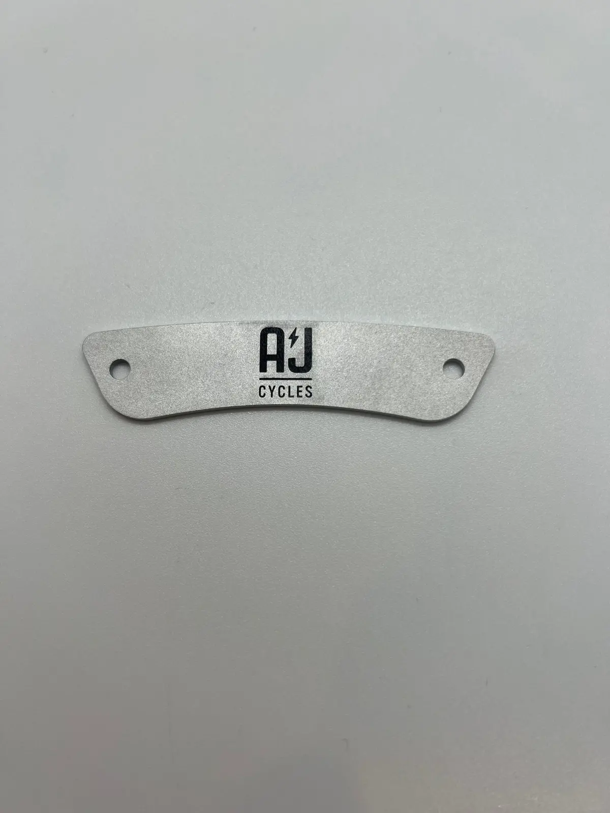A&J Cycles Logo Seat Tag - Triumph Bobber 1