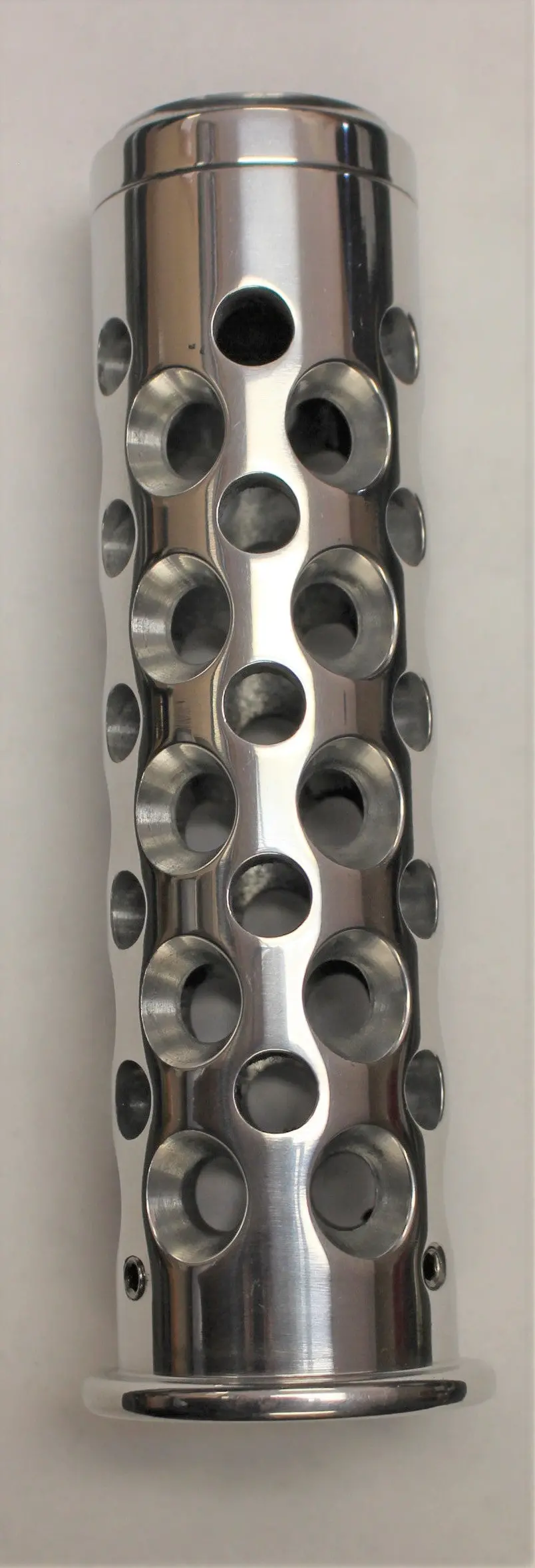 Clear Anodized Steering Stick Grip 1