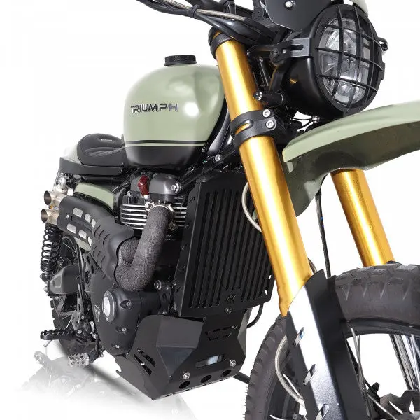 Classicbike Raisch Radiator Cover - Ripped - Triumph Scrambler 1200 Xe, Xc, X 2