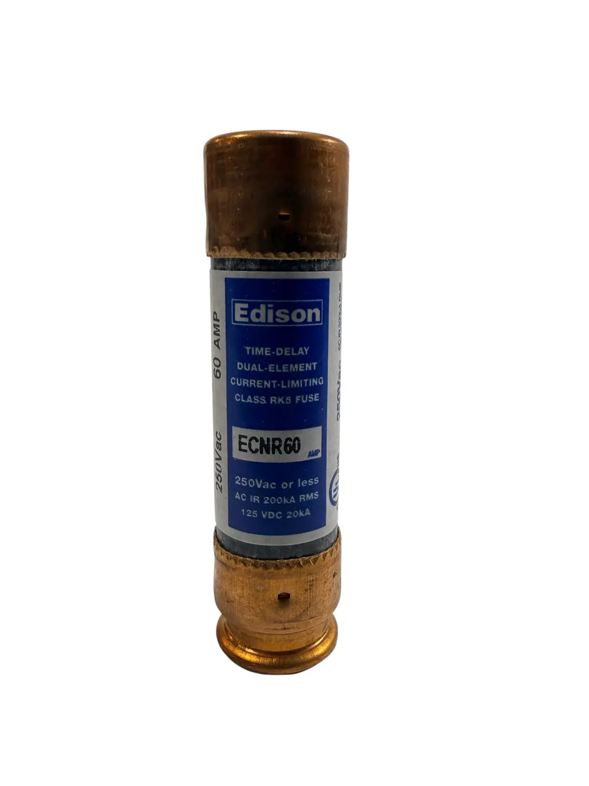 Bussmann Ecnr60 — 60A Class Rk5 Time‑Delay Fuse, Ecnr Series (10‑Pack) 1