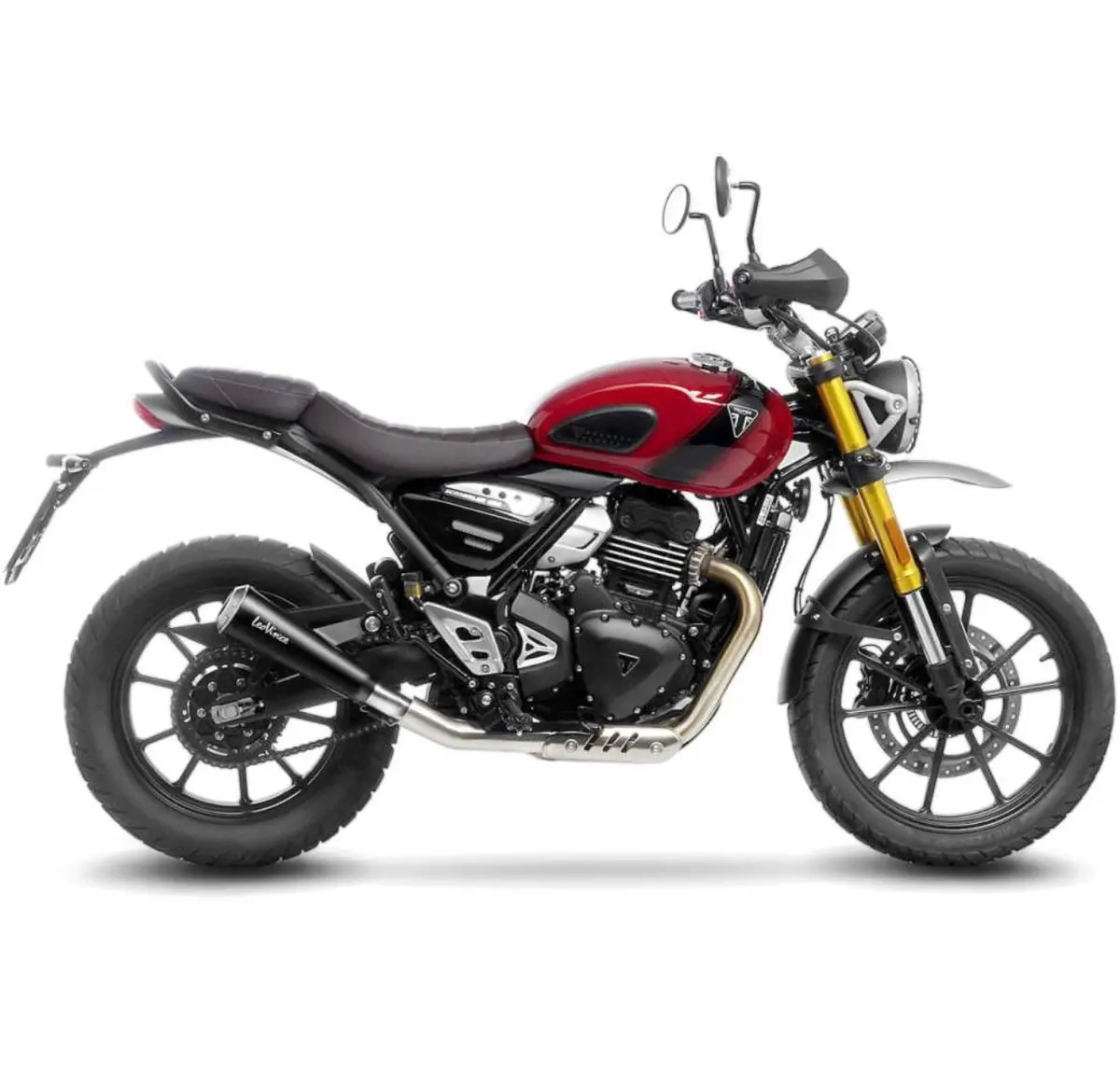 Leo Vince Gp One Slip On Exhaust - Triumph Scrambler 400 X / Speed 400 1