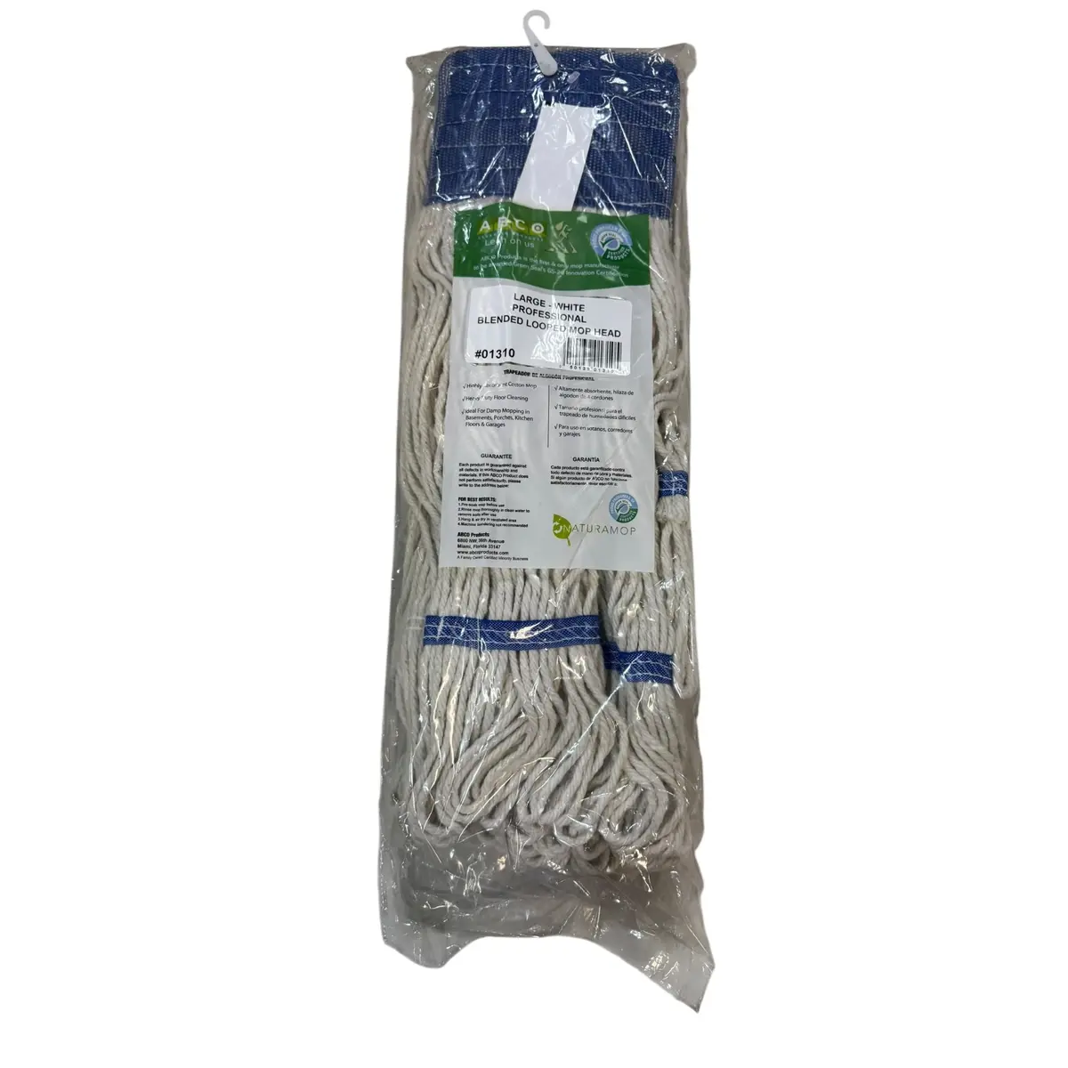 Abco Products 01310 Natural Looped End Mop Head 1