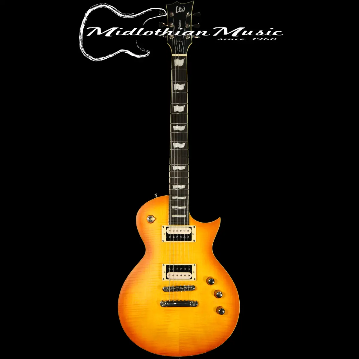Esp Ltd Ec-1000T Fluence - Honey Burst Satin Finish (Display Model) - Discounted! 1
