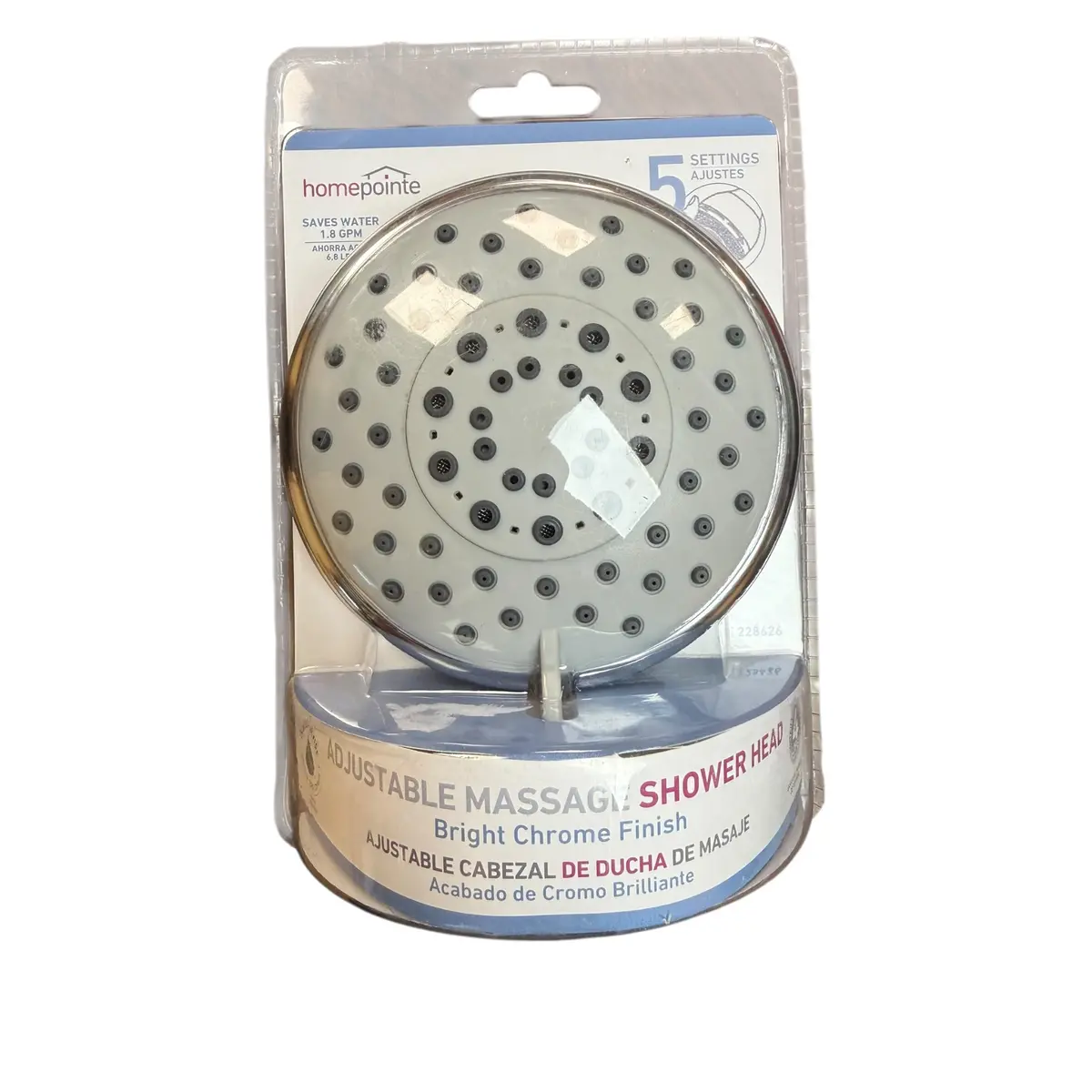 Homewerks Worldwide 228626 Chr 5Spr Shwr Hp 5 Spr Shower Head 1