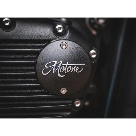 Motone Points Acg Cover/Badge - Logo - Black / Polished Logo 1