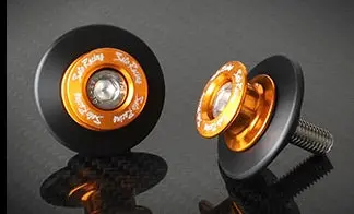 Sato Racing Type 2 Swingarm Spools - M8 - Gold 1