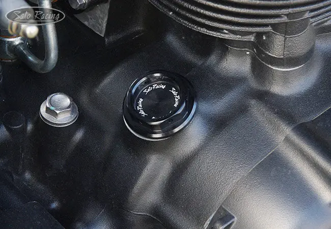 Sato Racing Oil Fill Cap - Gold 2