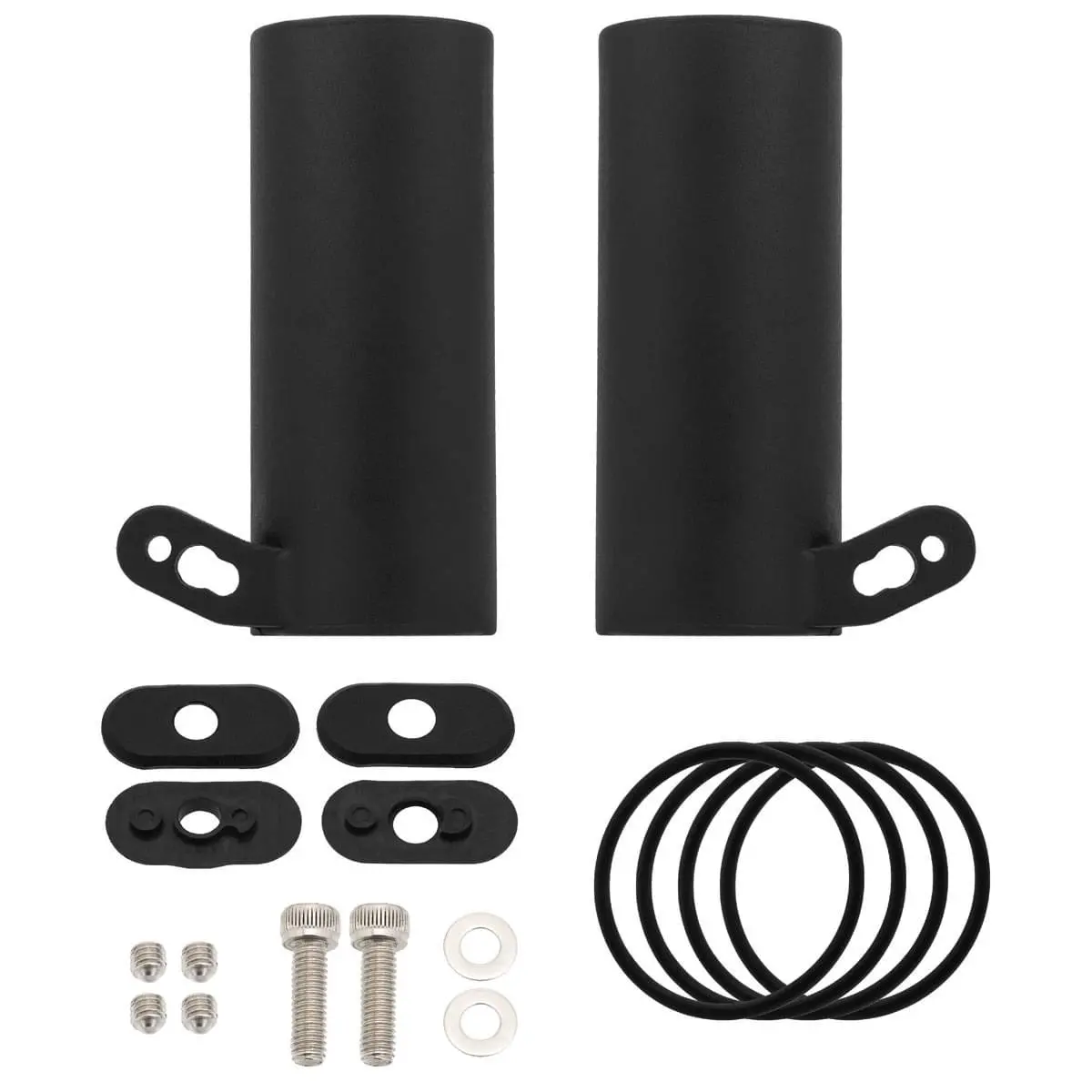 Motone The Spatz - 47Mm Fork Shrouds Covers With Integrated Indicator Mounts - Triumph Bobber / Speedmaster 1