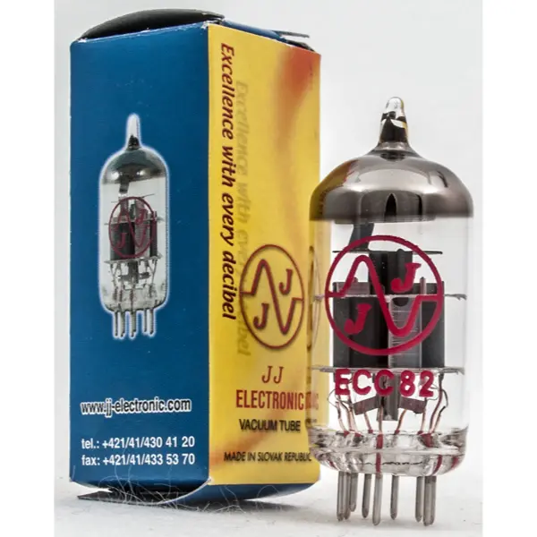 Jj Electronics Ecc82/12Au7 Amplifier Preamp Vacuum Tube (Each) 1