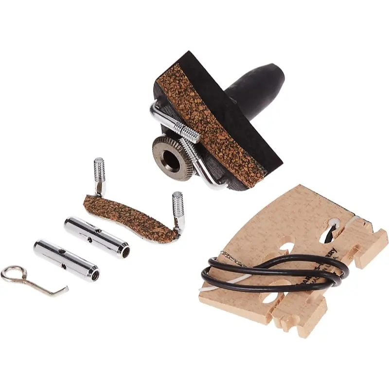 Barcus Berry - 1320 - Piezo Violin Bridge W/Built In Piezo Pickup & Accessories 1